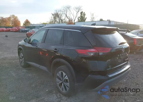 2023 Nissan Rogue Sv Intelligent Awd из США, поврежденный, VIN JN8BT3BB1PW494123